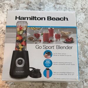 Hamilton Beach Go Sport Personal Blender – 600W – New in Box